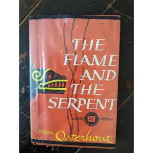 The Flame and Serpent by Osterhout Mexico 1948 First Edition Vintage Vassar Rare